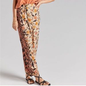 EUC Anthropologie Smocked Balloon Pants